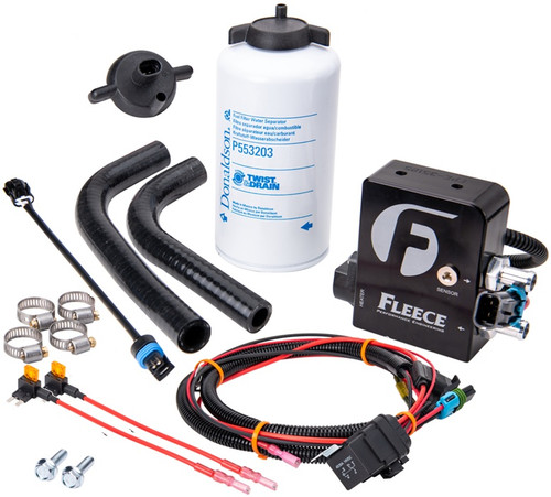 FLEECE FPE-DMAX-HFFBA-1116 AUXILIARY HEATED FUEL FILTER KIT FOR 2011-2016 LML DURAMAX