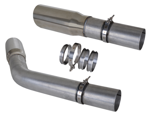 DIAMOND EYE QC400-3 4 INCH QUICK CONNECT COUPLERS 3 CNC MACHINED FLANGES AND 1 V-BAND CLAMP