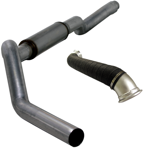 DIAMOND EYE K5123S CAT BACK EXHAUST SYSTEM FOR 06-07 SILVERADO/SIERRA 2500/3500 5 INCH SINGLE PASS WITH MUFFLER STAINLESS DIAMOND EYE K5123S CAT BACK EXHAUST SYSTEM FOR 06-07 SILVERADO/SIERRA 2500/3500 5 INCH SINGLE PASS WITH MUFFLER STAINLESS