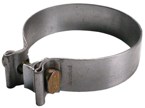 DIAMOND EYE BC300S430 EXHAUST CLAMP 3 INCH 430 BRIGHT STAINLESS STEEL TORCA BAND CLAMP