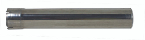 DIAMOND EYE 420024 EXHAUST PIPE 24 INCH STAINLESS 4 INCH OD STRAIGHT BUMPED ON ONE END