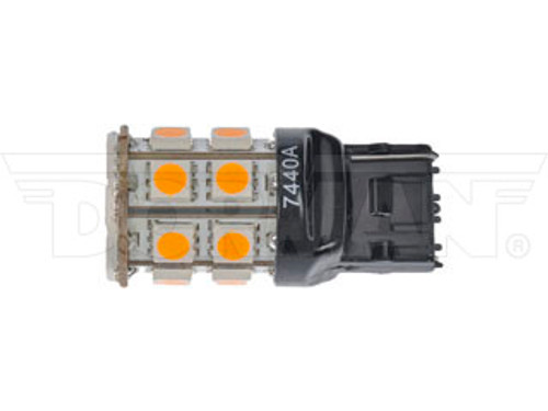 Dorman 7440A-SMD 7440 Amber 5050SMD 20 LED Bulb Universal - 7440 LED Bulb