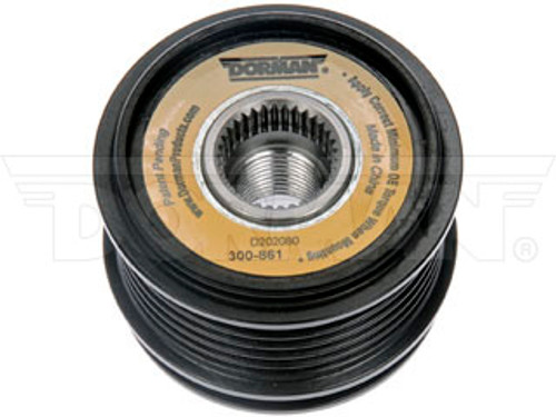 Dorman 300-861 Alternator Clutch Pulley 2007-2009 Sprinter 3.0L | 2007-2008 Jeep Grand Cherokee 3.0L Dorman 300-861 Alternator Clutch Pulley 2007-2009 Sprinter 3.0L | 2007-2008 Jeep Grand Cherokee 3.0L