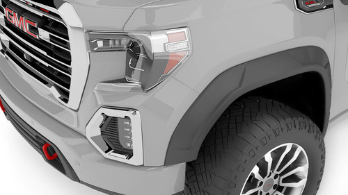 BUSHWACKER 40946-02 DRT STYLE FENDER FLARES FRT AND RR 19-26 GMC SIERRA 1500