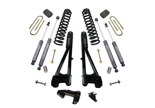SUPERLIFT K987B 4 INCH LIFT KIT 2011-2016 FORD F-250 AND F-350 SUPER DUTY 4WD DIESEL ENGINE WITH REPLACEMENT RADIUS ARMS AND BILSTEIN SHOCKS