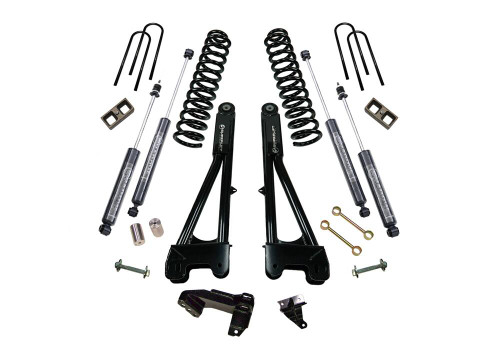 SUPERLIFT K981B 4 INCH LIFT KIT 2008-2010 FORD F-250 AND F-350 SUPER DUTY 4WD DIESEL ENGINE WITH REPLACEMENT RADIUS ARMS AND BILSTEIN SHOCKS