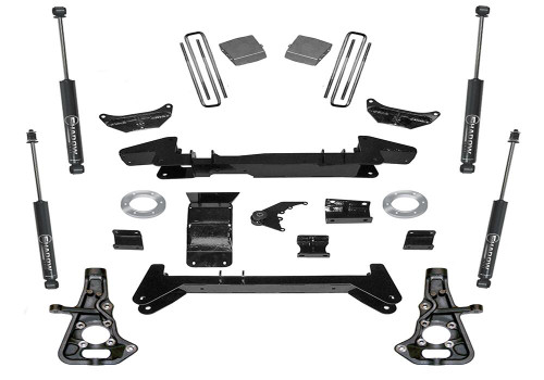 SUPERLIFT K860 6 INCH LIFT KIT 2001-2010 CHEVY SILVERADO AND GMC SIERRA 2500HD OR 3500HD 4WD KNUCKLE KIT WITH SHOCKS