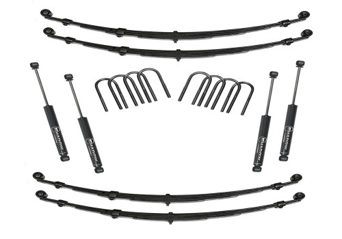 SUPERLIFT K714 2.5 INCH LIFT KIT 1976-1981 JEEP CJ SERIES WITH SHOCKS