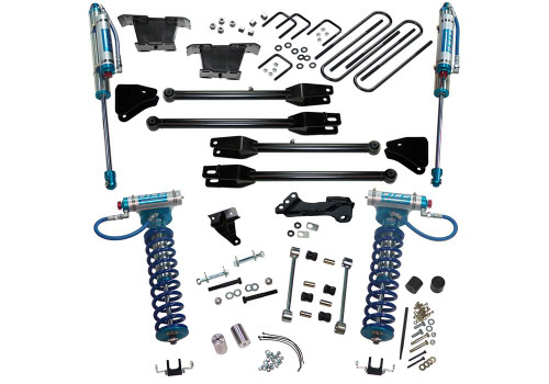 SUPERLIFT K233KG 4 INCH LIFT KIT 2008-2010 FORD F-250 AND F-350 SUPER DUTY 4WD WITH A 4-LINK CONVERSION AND KING COILOVERS AND SHOCKS