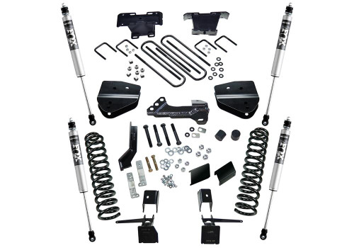 SUPERLIFT K164F 4 INCH LIFT KIT 2017-2022 FORD F-250/350 4WD DIESEL ENGINE WITH FOX 2.0 SERIES SHOCKS