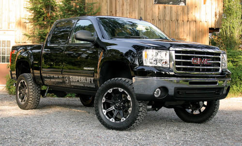 SUPERLIFT K162 6.5 INCH LIFT KIT 2007-2013 CHEVY SILVERADO AND GMC SIERRA 1500 4WD WITH REAR SHOCKS