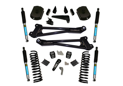 SUPERLIFT K125B 4 INCH LIFT KIT 2014-2018 RAM 2500 4WD DIESEL ENGINE REPLACEMENT RADIUS ARMS WITH BILSTEIN SHOCKS