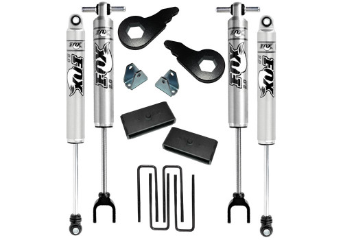 SUPERLIFT K1034F 2 INCH LIFT KIT 2011-2019 CHEVY SILVERADO/GMC SIERRA 2500 HD/3500 HD 4WD WITH FOX 2.0 REAR SHOCKS