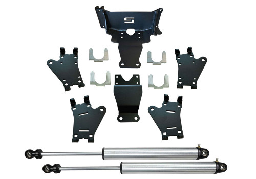 SUPERLIFT 92765-1 DUAL STEERING STABILIZER KIT RADFLO CYLINDERS 2017-2025 FORD F-450/550 4WD