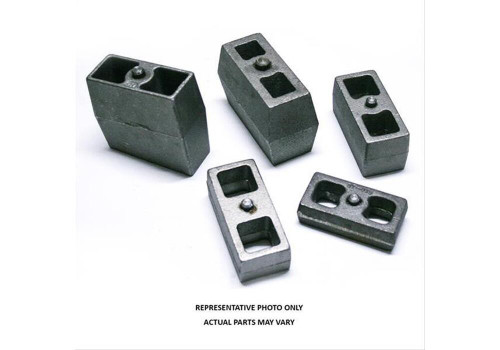 SUPERLIFT 055-2 UNIVERSAL APPLICATION REAR LIFT BLOCK 5 INCH LIFT WITH 9/16 PINS PAIR