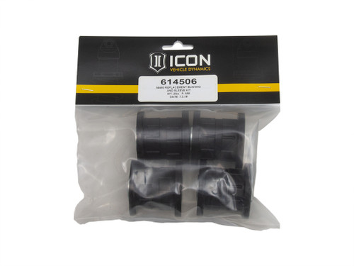 ICON 614506 UPPER CONTROL ARM PART NUMBERS 58460 AND 58460DJ REPLACEMENT BUSHING & SLEEVE KIT