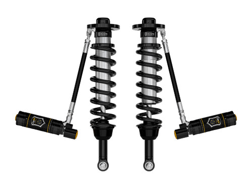 ICON 91824E 2021-2024 FORD F-150 4WD-TREMOR 3.5-4.5 INCH-2.5-3 INCH LIFT FRONT V.S. 2.5 SERIES COILOVERS REMOTE RESERVOIR W- CDEV PAIR
