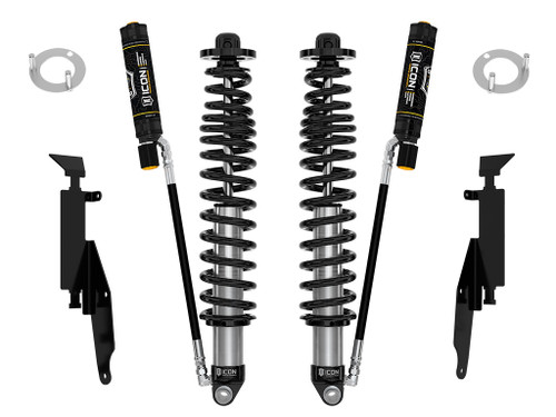 ICON 48710E 2021-2023 FORD BRONCO REAR 1.25-3 INCH LIFT V.S. 2.5 SERIES COILOVER KIT REMOTE RESERVOIR W/ CDEV