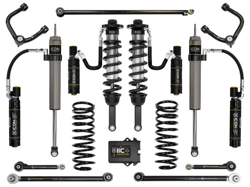 ICON K53069T 2010-2024 TOYOTA 4RUNNER 0-3.5 INCH LIFT STAGE 9 SUSPENSION SYSTEM TUBULAR UCA