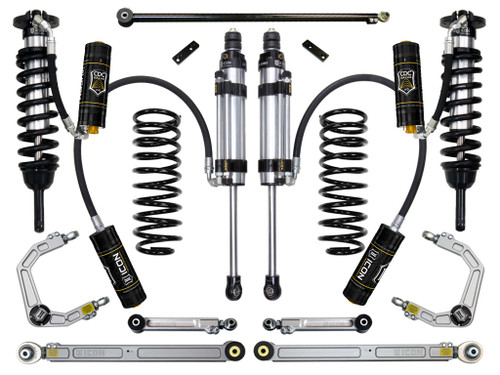 ICON K53068 2010-2024 TOYOTA 4RUNNER/2010-2014 TOYOTA FJ CRUISER 0-3.5 INCH LIFT STAGE 8 SUSPENSION SYSTEM BILLET UCA