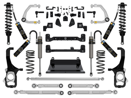 ICON K53277D 2022-2024 TOYOTA TUNDRA 6 INCH LIFT STAGE 7 SUSPENSION SYSTEM BILLET CDXS