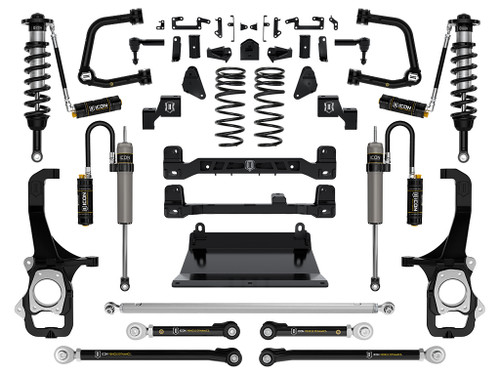 ICON K53277T 2022-2024 TOYOTA TUNDRA 6 INCH LIFT STAGE 7 SUSPENSION SYSTEM TUBULAR CDCV