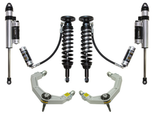 ICON K93005 09-13 FORD F150 4WD 1.75-2.63 INCH STAGE 5 SUSPENSION SYSTEM W BILLET UCA
