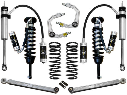 ICON K53065 2010-2024 TOYOTA 4RUNNER/2010-2014 TOYOTA FJ CRUISER 0-3.5 INCH LIFT STAGE 5 SUSPENSION SYSTEM BILLET UCA