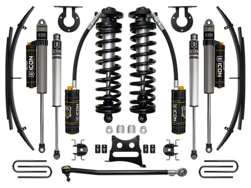 ICON K63144L 2017-2022 FORD F-250/F-350 SUPER DUTY 4WD 2.5-3 INCH LIFT STAGE 4 COILOVER SYSTEM W/ EXPANSION PACKS