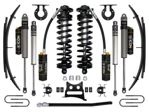 ICON K63184 08-10 FORD F250/F350 2.5-3 INCH LIFT STAGE 4 COILOVER SYSTEM W/ LEAF SPRINGS
