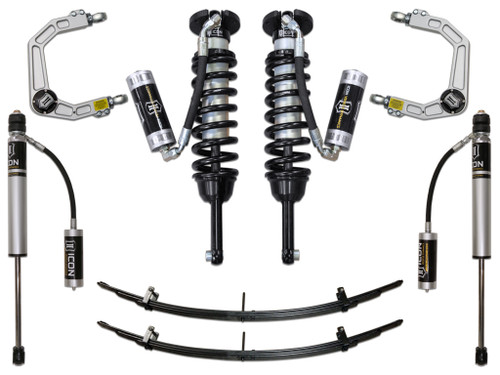 ICON K53004 2005-2015 TOYOTA TACOMA 0-3.5 INCH LIFT/2016-2023 TACOMA 0-2.75 INCH LIFT STAGE 4 SUSPENSION SYSTEM BILLET UCA