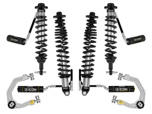 ICON K40004 2021-2023 FORD BRONCO NON-SASQUATCH 3-4 INCH LIFT STAGE 4 SUSPENSION SYSTEM BILLET
