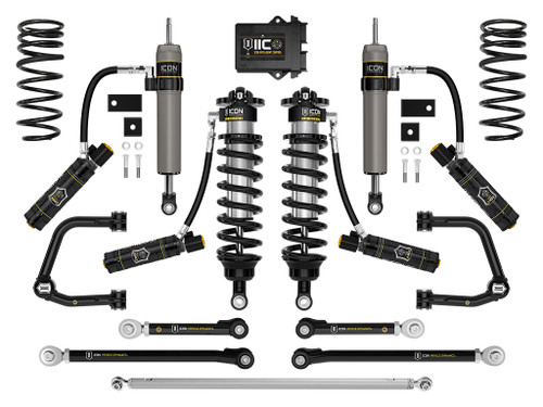ICON K53253T 2023-2025 TOYOTA SEQUOIA 3-4.25 INCH LIFT STAGE 3 3.0 SUSPENSION SYSTEM TUBULAR