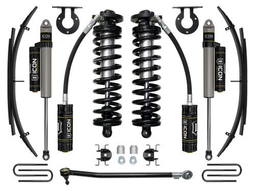 ICON K63143L 2017-2023 FORD F-250/F-350 SUPER DUTY 4WD 2.5-3 INCH LIFT STAGE 3 COILOVER SYSTEM W/ EXPANSION PACKS