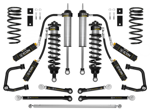ICON K53252T 2023-2025 TOYOTA SEQUOIA 3-4.25 INCH LIFT STAGE 2 3.0 SUSPENSION SYSTEM TUBULAR CDCV