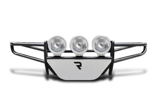 N-FAB T063RSP RSP PRERUNNER FRONT BUMPER 30 INCH MULTI-MOUNT (3-9 INCH LIGHTS) WITH SKID PLATE 2006-2018 TOYOTA FJ CRUISER TEXTURED BLACK