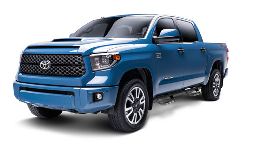 N-FAB PRT0784CC-TX PREDATOR PRO CAB LENGTH (2 STEPS PER SIDE) 2007-2021 TOYOTA TUNDRACREWMAX TEXTURED BLACK