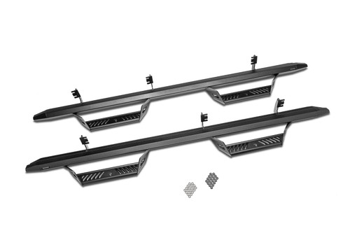 N-FAB PRN2273CC-TX PREDATOR PRO CAB LENGTH (2 STEPS PER SIDE) 22-26 NISSAN FRONTIER CREW CAB TX BLK TEXTURED BLACK