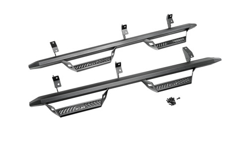 N-FAB PRF2156B-TX PREDATOR PRO FULL LENGTH (1 STEP PER SIDE) 2021-2025 FORD BRONCO 2-DOOR TEXTURED BLACK