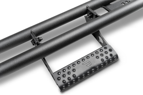 N-FAB F212BRKRS2 RKR STEP SYSTEM FULL LENGTH (1 STEP MOUNT/1 STEP PER SIDE) 1.75 INCH RAILS 2021-2025 FORD BRONCO 2-DR TEXTURED BLACK