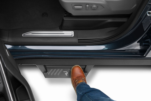 N-FAB EXC19CC-TX EPYX STEP SYSTEM CAB LENGTH (2 STEPS PER SIDE) 2019 (NEW BODY STYLE)-2025 CHEVY SILVERADO/GMC SIERRA 1500/2020-2025 2500 HD/3500 HD CREW CAB TEXTURED BLACK