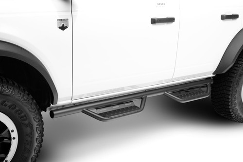 N-FAB 321417212 NERF STEP RS BAR FULL LENGTH (2 STEP PER SIDE) 2021-2025 FORD BRONCO 4-DOOR TEXTURED BLACK