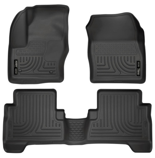 HUSKY LINERS 99461 WEATHERBEATER FRONT & 2ND SEAT FLOOR LINERS FOR 2023-2025 HORNET