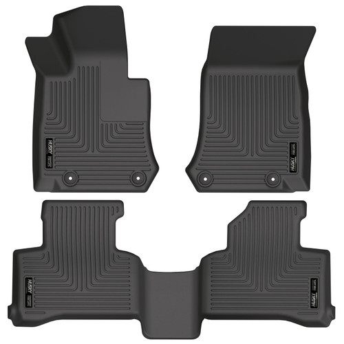 HUSKY LINERS 99391 WEATHERBEATER FRONT & 2ND SEAT FLOOR LINERS FOR 2017-2022 GLC300