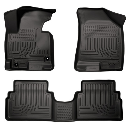 HUSKY LINERS 98881 WEATHERBEATER FRONT & 2ND SEAT FLOOR LINERS FOR 2011-2013 TUCSON