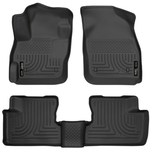 HUSKY LINERS 98631 WEATHERBEATER FRONT & 2ND SEAT FLOOR LINERS FOR 2010-2013 3