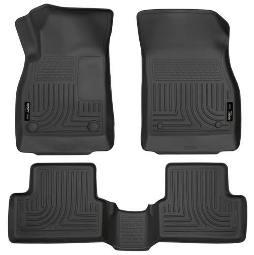 HUSKY LINERS 98151 WEATHERBEATER FRONT & 2ND SEAT FLOOR LINERS FOR 2011-2017 REGAL