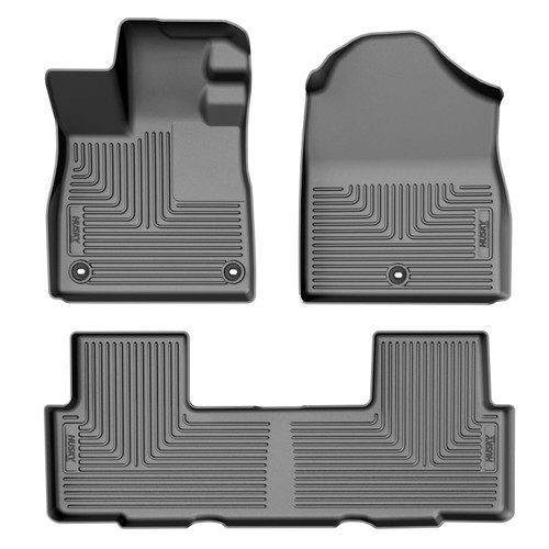 HUSKY LINERS 96131 WEATHERBEATER FRONT & 2ND SEAT FLOOR LINERS FOR 2026 PASSPORT