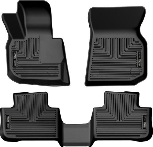 HUSKY LINERS 95911 WEATHERBEATER FRONT & 2ND SEAT FLOOR LINERS FOR 2018-2025 X3/X4