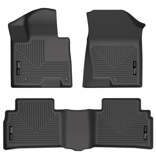 HUSKY LINERS 95781 WEATHERBEATER FRONT & 2ND SEAT FLOOR LINERS FOR 2022-2025 TUCSON